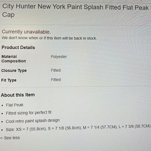 City Hunter Fleur De Lis Original Flat - Picture 7 of 7